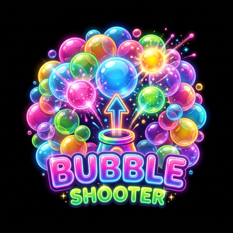Bright clusters of bubbles in a puzzle scene